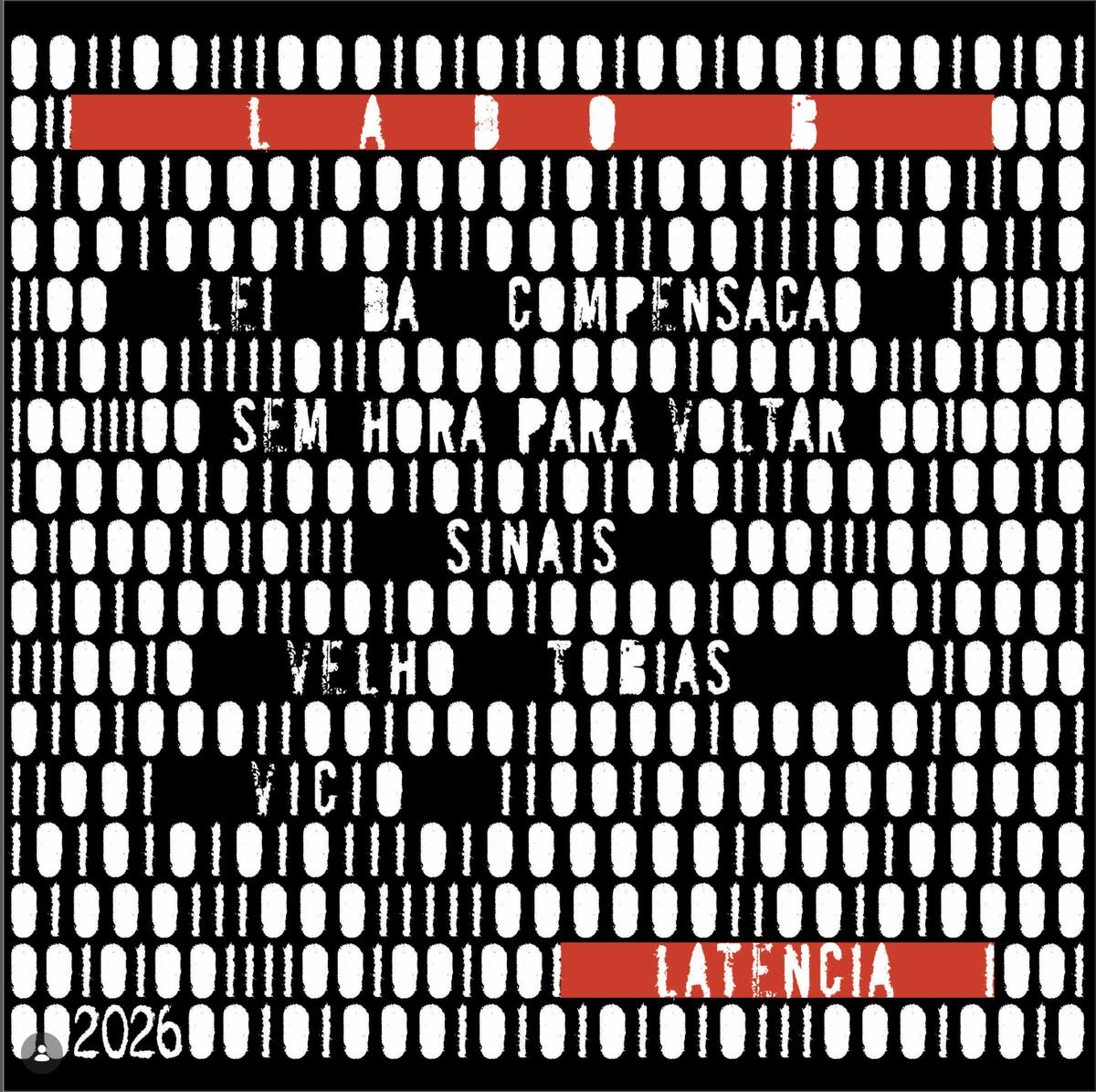 Capa do EP Latência